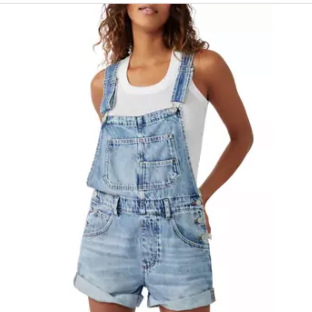 Free People Ziggy Shortalls
